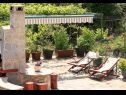 Casa vacanza Ana - with pool: H(6) Lakmartin - Isola di Krk  - Croazia - il cortile