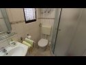 Appartamenti True SA1(2), A2(6) Malinska - Isola di Krk  - Appartamento - SA1(2): il bagno con la toilette