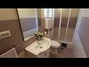 Appartamenti Duda A1(2+2), A2(2+2) Malinska - Isola di Krk  - Appartamento - A1(2+2): il bagno con la toilette