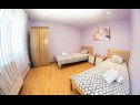Appartamenti Ivona - open swimming pool: A1 (4+2), A2 (2+2) Njivice - Isola di Krk  - Appartamento - A1 (4+2): la camera da letto