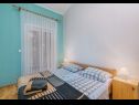 Appartamenti Zdrave - 500 m from sea: A1 prizemlje(4+2), A2 kat(4+2) Pinezici - Isola di Krk  - Appartamento - A2 kat(4+2): la camera da letto