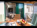 Casa vacanza Mari - modern holiday house close to sea: H(6) Punat - Isola di Krk  - Croazia - H(6): la terrazza