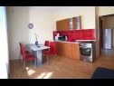 Appartamenti PAna - 150 m from sea : A1(4), A2(4), A3(4), A4(4) Silo - Isola di Krk  - Appartamento - A3(4): la cucina con la sala da pranzo