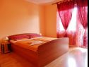 Appartamenti PAna - 150 m from sea : A1(4), A2(4), A3(4), A4(4) Silo - Isola di Krk  - Appartamento - A4(4): la camera da letto