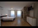 Appartamenti Insula Insule - rustic & peaceful: SA1(2+1), SA2(2+1) Skrbcici - Isola di Krk  - Studio appartamento - SA1(2+1): la camera da letto