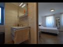 Appartamenti Insula Insule - rustic & peaceful: SA1(2+1), SA2(2+1) Skrbcici - Isola di Krk  - Studio appartamento - SA1(2+1): il bagno con la toilette