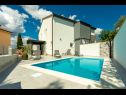 Casa vacanza Krk - with private pool: H(6+2) Soline - Isola di Krk  - Croazia - la casa