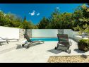 Casa vacanza Krk - with private pool: H(6+2) Soline - Isola di Krk  - Croazia - la piscina