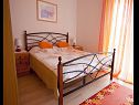 Appartamenti Luka A1(4), A2(4) Vrbnik - Isola di Krk  - Appartamento - A2(4): la camera da letto