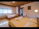 Appartamenti Marica A1(3+1) Vrbnik - Isola di Krk  - Appartamento - A1(3+1): la camera da letto