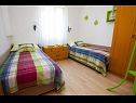 Appartamenti Luka A1(4), A2(4) Vrbnik - Isola di Krk  - Appartamento - A1(4): la camera da letto