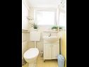 Appartamenti Buza SA2(2) Vrbnik - Isola di Krk  - Studio appartamento - SA2(2): il bagno con la toilette