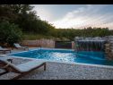 Casa vacanza Priroda H(4+2) Vrbnik - Isola di Krk  - Croazia - H(4+2): la piscina