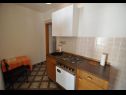 Appartamenti Pava SA1 (2), SA2 (2) Vrbnik - Isola di Krk  - Studio appartamento - SA2 (2): la cucina con la sala da pranzo