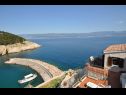 Casa vacanza Bernardica - on cliffs above sea: H(6+2) Vrbnik - Isola di Krk  - Croazia - lo sguardo