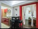 Appartamenti San - with pool; A1(4), A5(2), SA4(2) Rakovica - Lika e Gorski kotar - Studio appartamento - SA4(2): la cucina con la sala da pranzo