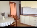 Appartamenti Azur - 10 m from sea: A1(4), SA2(2+1) Ilovik (Isola di Ilovik) - Isola di Losinj  - Appartamento - A1(4): la cucina con la sala da pranzo