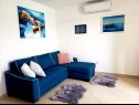 Appartamenti Blue - right at the beach: A3(2+2) Ilovik (Isola di Ilovik) - Isola di Losinj  - Appartamento - A3(2+2): il soggiorno