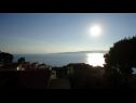 Appartamenti Mirjana: sea view & balcony: A1 MN (2+1), A2 JN (2+1) Baska Voda - Riviera Makarska  - lo sguardo