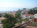 Appartamenti e camere Roza - 200 m from sea : A1(5), A2(4+2), R1(2), R2(2) Baska Voda - Riviera Makarska  - Appartamento - A2(4+2): lo sguardo dalla terrazza