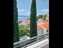 Appartamenti Josip - 150 m from beach with free parking A1(3), A2(5), A3(2+2) Baska Voda - Riviera Makarska  - Appartamento - A2(5): lo sguardo dal balcone