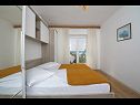 Appartamenti Panorama - terrace with sea view: A1(4) Brela - Riviera Makarska  - Appartamento - A1(4): la camera da letto