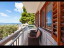 Appartamenti Ante M - 100 m from beach: A1(4+2), A2(4+2), C3(2) Brela - Riviera Makarska  - Appartamento - A1(4+2): la terrazza