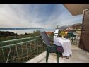 Appartamenti Panorama - terrace with sea view: A1(4) Brela - Riviera Makarska  - la casa