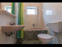 Appartamenti Ruze - 200 m from sea : A1(6+1), A2(8+1) Brela - Riviera Makarska  - Appartamento - A1(6+1): il bagno con la toilette