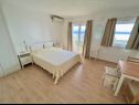 Appartamenti Via - 250 m from sea: SA2(2), SA3(2), SA4(2), SA1(2) Brela - Riviera Makarska  - Studio appartamento - SA1(2): la camera da letto