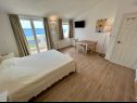 Appartamenti Via - 250 m from sea: SA2(2), SA3(2), SA4(2), SA1(2) Brela - Riviera Makarska  - Studio appartamento - SA3(2): la camera da letto