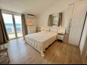 Appartamenti Via - 250 m from sea: SA2(2), SA3(2), SA4(2), SA1(2) Brela - Riviera Makarska  - Studio appartamento - SA4(2): la camera da letto