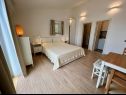 Appartamenti Via - 250 m from sea: SA2(2), SA3(2), SA4(2), SA1(2) Brela - Riviera Makarska  - Studio appartamento - SA4(2): la camera da letto