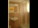 Appartamenti Secret garden - seaview: A1(4), A2(2) Brela - Riviera Makarska  - Appartamento - A1(4): il bagno con la toilette