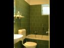Appartamenti Secret garden - seaview: A1(4), A2(2) Brela - Riviera Makarska  - Appartamento - A1(4): il bagno con la toilette
