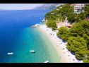 Appartamenti Mare - 150 m from beach SA1(2), A2(4+1), A3(4+2) Brela - Riviera Makarska  - la spiaggia