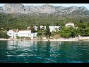 Appartamenti Bale - right at the beach: A1 Plaza(4) Brist - Riviera Makarska  - la casa