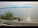 Appartamenti Bale - right at the beach: A1 Plaza(4) Brist - Riviera Makarska  - lo sguardo sul mare