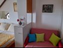 Appartamenti Danka - affordable and at the beach: SA1(2) Brist - Riviera Makarska  - Studio appartamento - SA1(2): il soggiorno