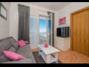 Appartamenti Ivi - 100 m from pebble beach: A1(2+2), A2(2+2), A3(2+2), A4(4+4), A5(2+2) Drasnice - Riviera Makarska  - Appartamento - A1(2+2): il soggiorno