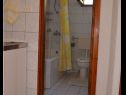 Appartamenti Jozo - 150 m from pebble beach: A1(2), A2(2), A3(2), A4(4), A5(4) Gradac - Riviera Makarska  - Appartamento - A1(2): il bagno con la toilette