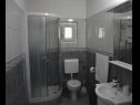 Appartamenti Doris - entire floor & sea view : A1(5) Gradac - Riviera Makarska  - Appartamento - A1(5): il bagno con la toilette