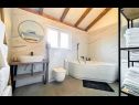 Casa vacanza Villa Vinka - with pool: H(6+2) Kozica - Riviera Makarska  - Croazia - H(6+2): il bagno con la toilette