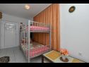 Appartamenti Vlatko - affordable & cosy: SA1(4), SA2(2+2), SA3(2+2) Krvavica - Riviera Makarska  - Studio appartamento - SA1(4): la camera da letto