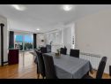 Appartamenti Josip - panoramic sea view & parking: A1(4+2) Makarska - Riviera Makarska  - Appartamento - A1(4+2): la sala da pranzo