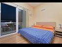 Appartamenti Gianni - modern & great location: SA1(2), A2(2+2), A3(2+2) Makarska - Riviera Makarska  - Appartamento - A2(2+2): la camera da letto