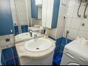 Appartamenti Mila - 2 bedrooms and free parking: A4(4), A5(5) Makarska - Riviera Makarska  - Appartamento - A5(5): il bagno con la toilette