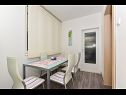 Appartamenti Pet - 300 m from beach: A1(5) Makarska - Riviera Makarska  - Appartamento - A1(5): la sala da pranzo