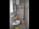 Appartamenti Sini - with parking : A1 (4+1), SA2 (2), SA3 (2), A4 (3+1) Makarska - Riviera Makarska  - Studio appartamento - SA2 (2): il bagno con la toilette
