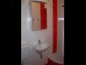Appartamenti Sini - with parking : A1 (4+1), SA2 (2), SA3 (2), A4 (3+1) Makarska - Riviera Makarska  - Appartamento - A4 (3+1): il bagno con la toilette